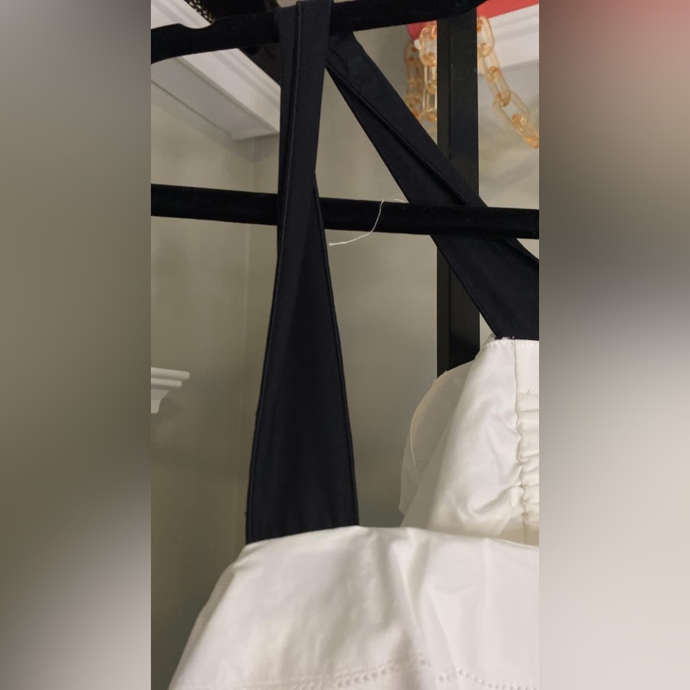 Off The Shoulder Halter Dress
White Ruffle Off Shoulder Dress by Derek Lam - Picture 9 of 16